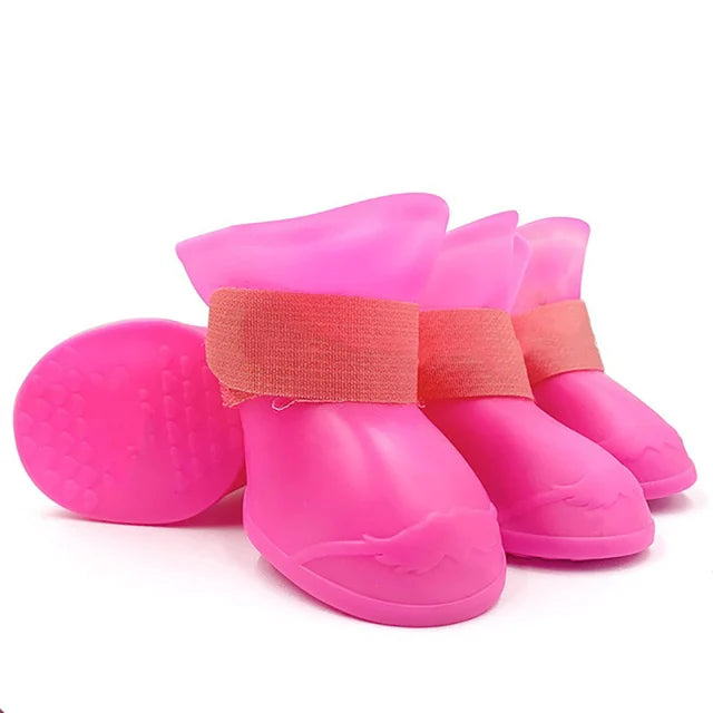 Bottes Étanches Antidérapantes pour Chiens & Chats – Lot de 4